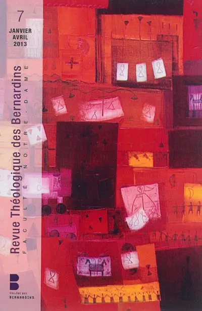 Revue théologique des Bernardins, n° 7