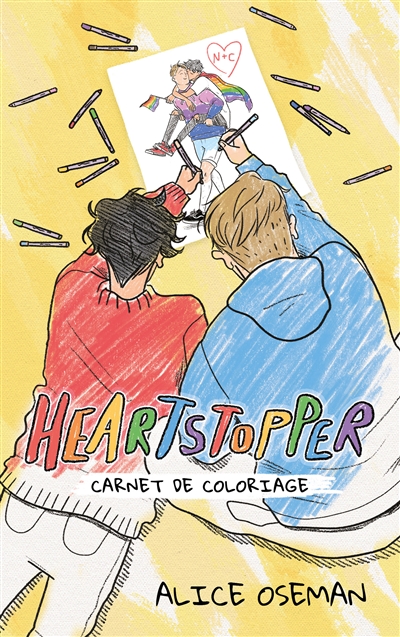 Heartstopper : carnet de coloriage