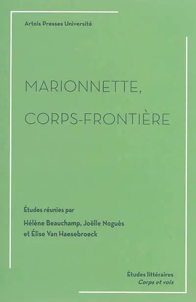 Marionnette, corps-frontière