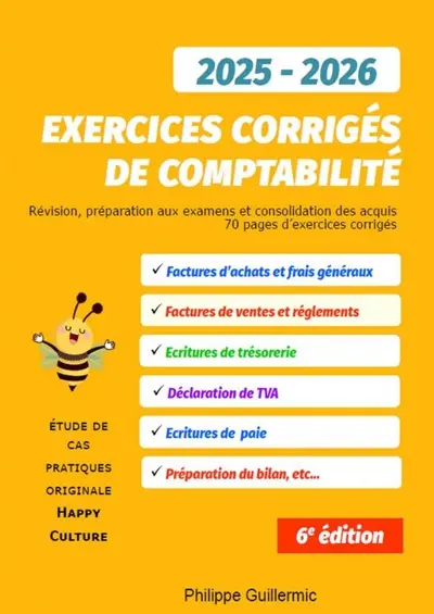 Exercices corrigés de comptabilité