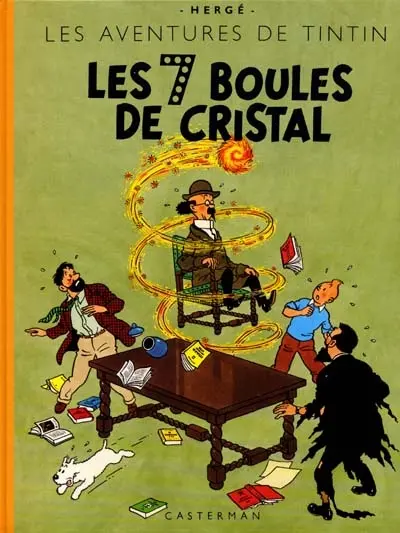 Les aventures de Tintin. Les 7 boules de cristal