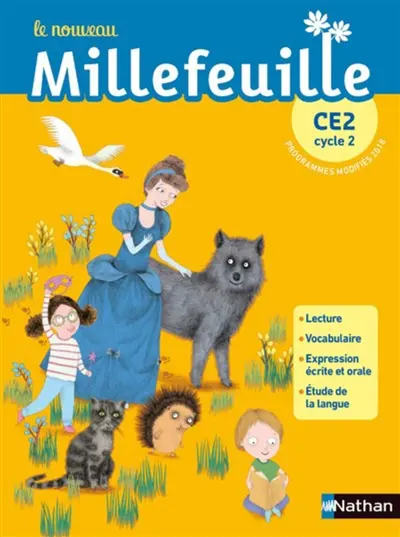 Le nouveau Millefeuille français CE2, cycle 2 : programmes modifiés 2018