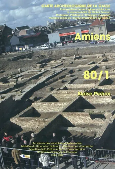 Carte archéologique de la Gaule. Vol. 80-1. Amiens