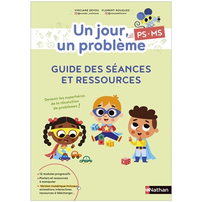 Un jour, un problème, PS, MS : guide des séances et ressources