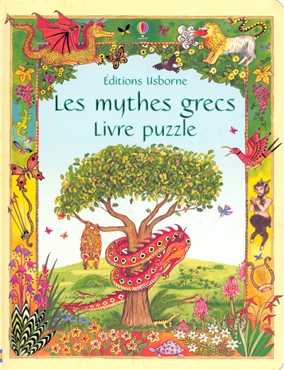 Les mythes grecs : livre puzzle