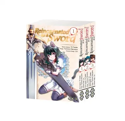 Reincarnated as a sword : pack or : tomes 1 à 3
