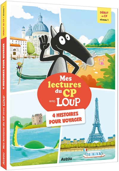 mes lectures du cp avec loup : 4 histoires pour voyager : début de cp, niveau 1