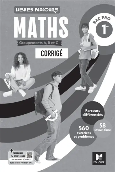 Maths bac pro 1re : groupements A, B et C : guide pédagogique Maths bac pro 1re : groupements A, B et C : guide pédagogique