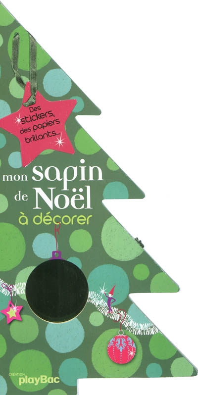 Mon sapin de Noël à décorer