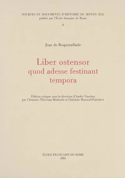 Liber ostensor quod adesse festinant tempora