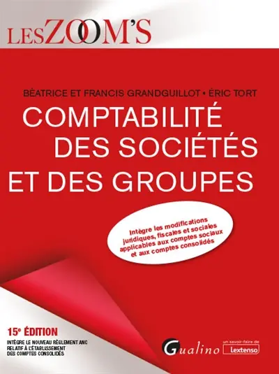Comptabilité des sociétés et des groupes