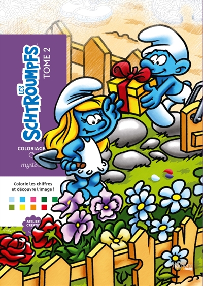 Coloriages mystères : Schtroumpfs Tome 2