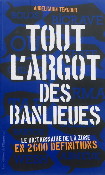 Tout l'argot des banlieues : le dictionnaire de la zone en 2.600 définitions