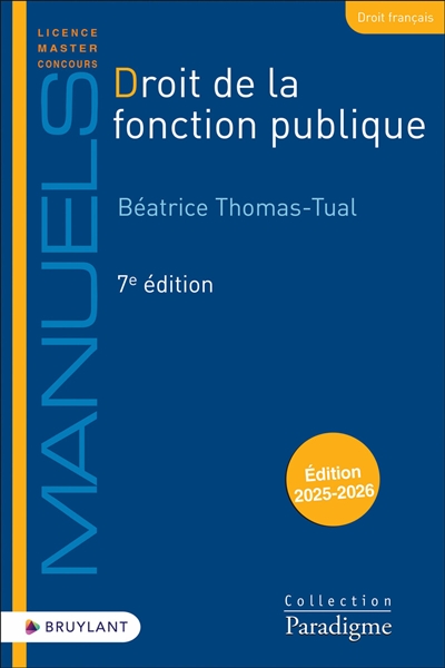 Droit de la fonction publique : 2025-2026