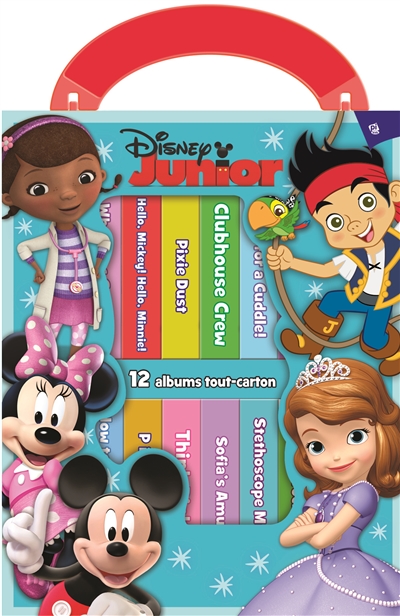 Disney junior : 12 albums tout-carton