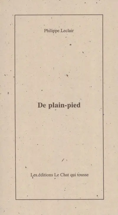 De plain-pied