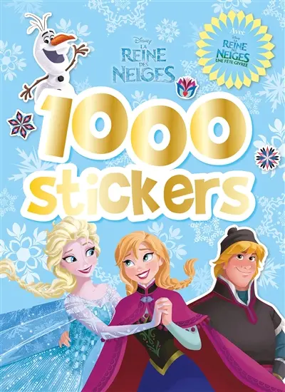 La reine des neiges, une fête givrée : 1.000 stickers