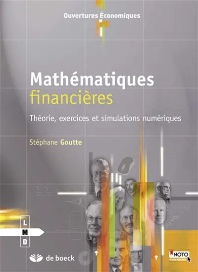Mathématiques financières : théorie, exercices et simulations numériques