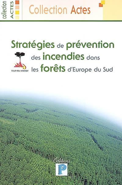 Stratégies de prévention des incendies dans les forêts d'Europe de Sud : Bordeaux, 31 janvier, 1er et 2 février 2002