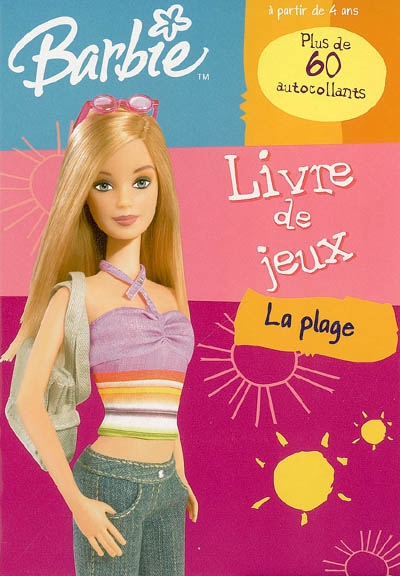 Barbie : la plage : livre activités avec autocollants