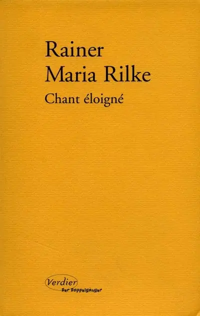 Chant éloigné : poèmes et fragments