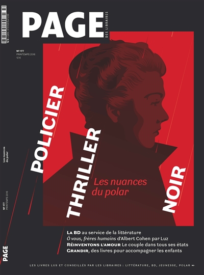 Page des libraires, n° 177. Policier, thriller, noir : les nuances du polar