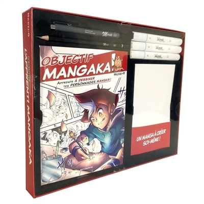 Le kit de l'apprenti mangaka