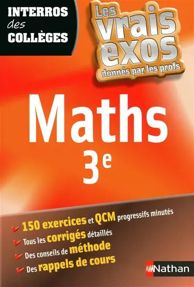 Maths 3e