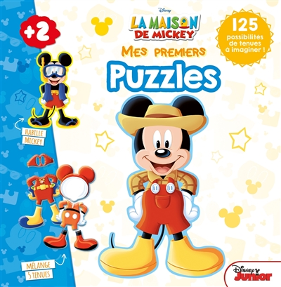 La maison de Mickey : mes premiers puzzles