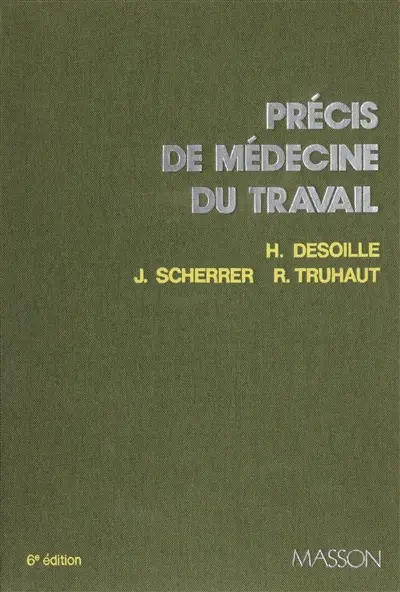 Précis de médecine du travail