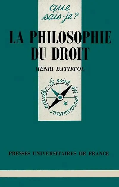 La Philosophie du droit