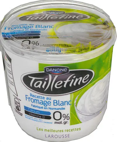 Les meilleures recettes au Taillefine : recette au fromage blanc 0 %