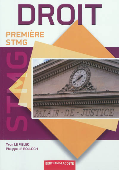 Droit : première STMG