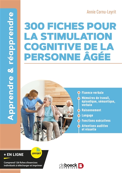 300 fiches pour la stimulation cognitive de la personne âgée