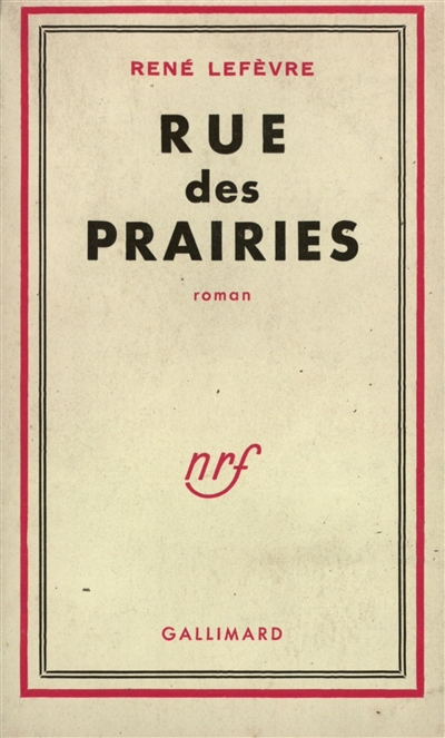Rue des prairies