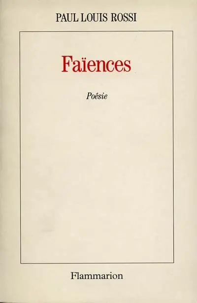 Faïences
