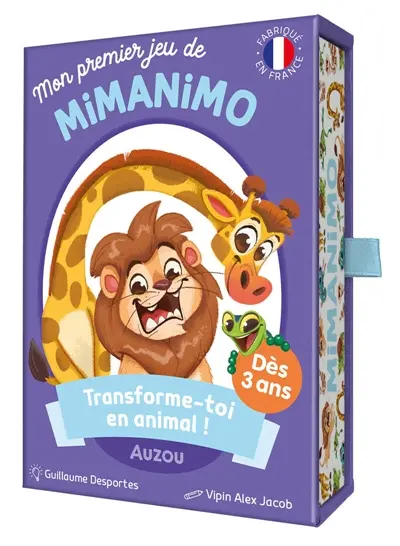 Jeux de cartes : Mon premier jeu de Mimanimo