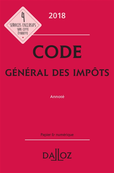 Code général des impôts : annoté