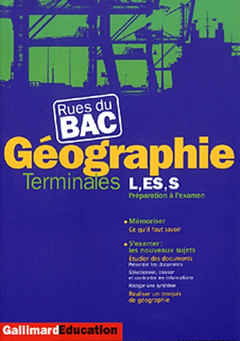 Géographie terminales L, ES, S