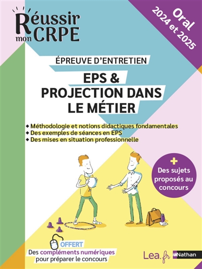 EPS & projection dans le métier, épreuve d'entretien : oral 2024 et 2025