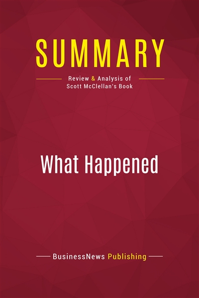 Summary : What Happened :...