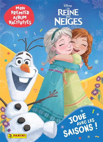 La reine des neiges : mon premier album d'activités : joue avec les saisons !