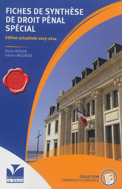 Fiches de synthèse de droit...
