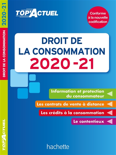Droit de la consommation : 2020-2021