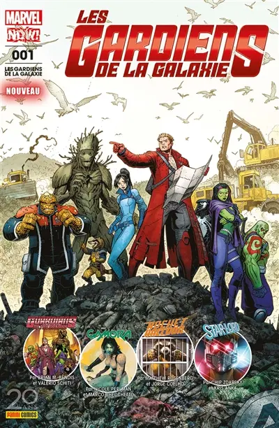 Les gardiens de la galaxie, n° 1