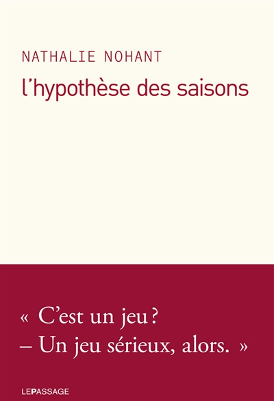 L'hypothèse des saisons