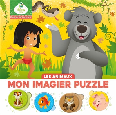 Mon imagier puzzle : les animaux