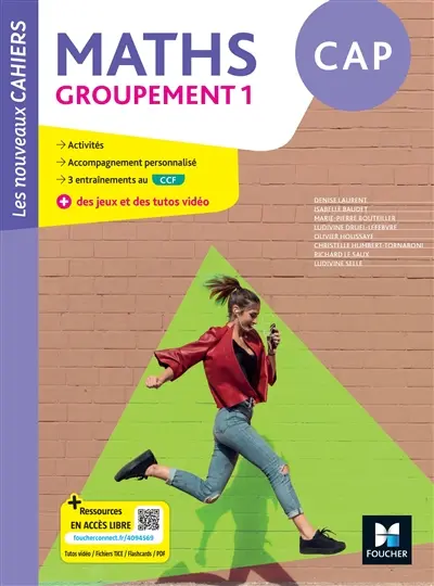 Maths CAP : groupement 1