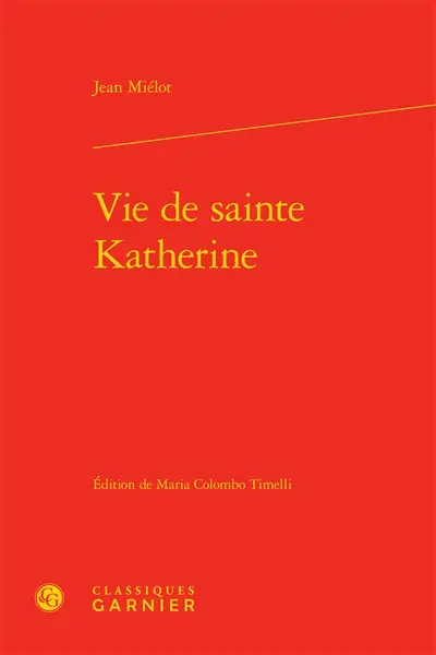 Vie de sainte Katherine