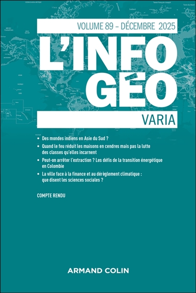 Information géographique...